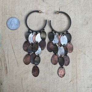 Dangly Hoop Earrings